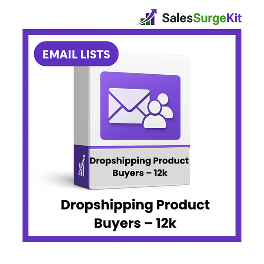 Dropshipping Product Buyers – 12k