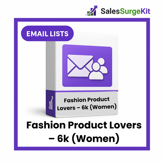 Fashion Product Lovers – 6k (Women)