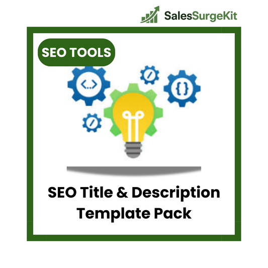 SEO Title & Description Template Pack